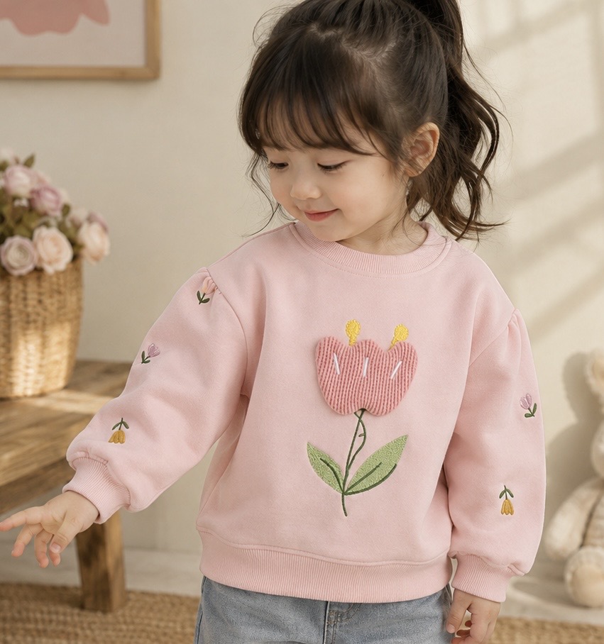دورس وارداتی اورجینال دخترانه گل لاله